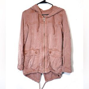 American Eagle Mauve Pink Utility Jacket Size Woman's Small